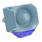 Cooper Fulleon 7092289FUL-0233 Asserta Mini Sounder Beacon - 9-60V Grey Base Blue Lens